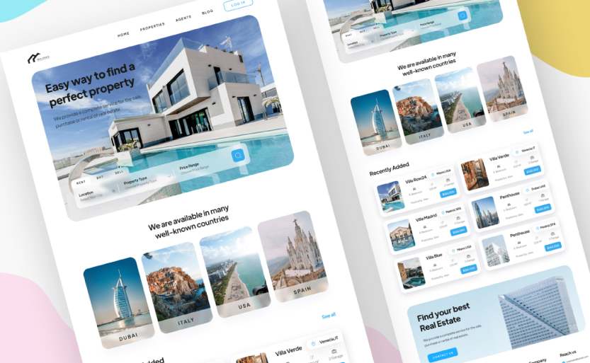 Versão mobile da página